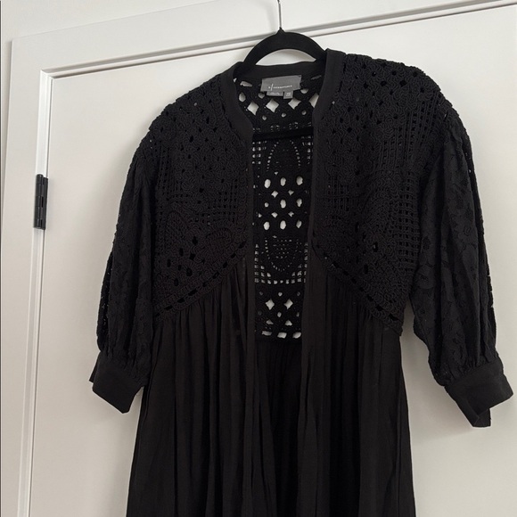 :Price Firm: Anthropologie Mixed Lace Crochet Duster - Picture 7 of 12